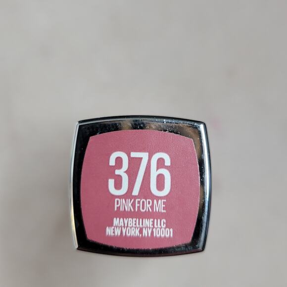 1 NEW Maybelline Color Sensational Lipstick PINK FOR ME 376 - Picture 2 of 6